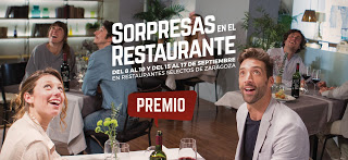 Sorpresas en el restaurante, con la DOP Cariñena (del 8 al 10 y del 15 al 17)