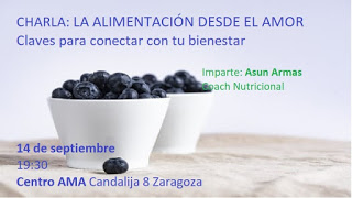 Charla “La alimentación desde el amor” (jueves, 14)