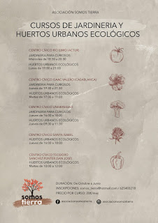 Curso de huertos urbanos ecológicos (jueves de octubre)