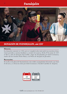 FUENDEJALÓN. Recreación histórica de la Donación de Fuendejalón (domingo, 10)