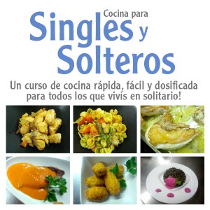 Curso de cocina para solteros en AZAFRÁN (de martes a jueves, del 7 al 9)