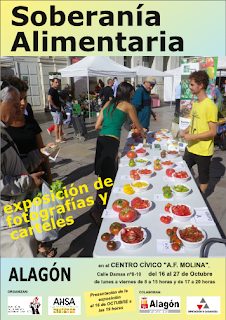 ALAGÓN. Exposición Soberanía Alimentaria (del 16 al 27)