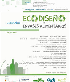 Jornada sobre Ecodiseño de Envases Alimentarios (martes, 24)