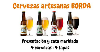 Presentación y cata de cervezas artesanas (miércoles, 18)