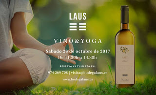 BARBASTRO. Experiencia Vino & Yoga (sábado, 28)