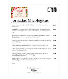 Jornadas micológicas en EL FORO (noviembre)