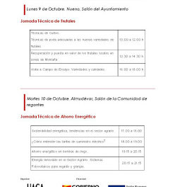 HOYA DE HUESCA. Semana agraria (del 9 al 13)