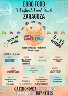 PILAR. Ebro Food. II Festival Food Truck (del 5 al 15)