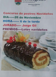 MONEGRILLO. Concurso de postres navideños (domingo, 26)