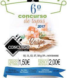 CASPE. Concurso de tapas (del 10 al 12 y del 17 al 19)