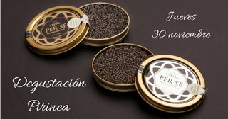 Presentación y degustación de caviar (jueves, 30)