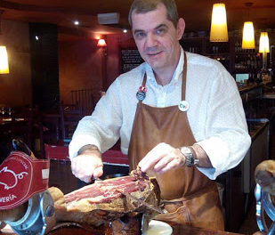 Clase de corte de jamón con cena (miércoles, 15)