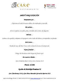 CARIÑENA. Menú degustación micológico (hasta el 3 de diciembre)