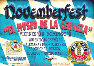 Novemberfest en EL MUSEO DE LA CERVEZA (del 10 al 12)