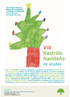 Rastrillo Navideño de Atades (del martes, 28, al domingo, 3)