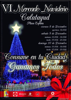 CALATAYUD. VI Mercado navideño (del viernes, 8, al domingo, 10)