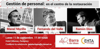 Jornada “Gestión de personal: en el centro de la restauración” (lunes, 11)