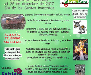 Celebración de la tronca de Navidad (jueves, 28)