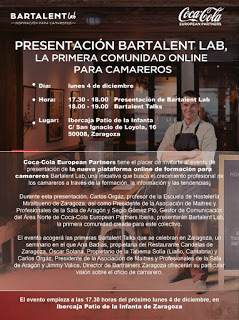 Presentación del Programa Bartalent Lab de Coca Cola (lunes, 4)