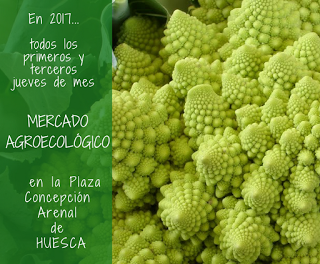 HUESCA. Mercado agroecológico (jueves, 7 y 21)
