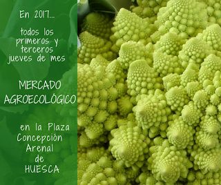HUESCA. Mercado agroecológico (jueves, 7 y 21)