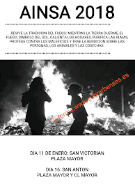 AÍNSA. Hogueras de san Victorián (jueves, 11)