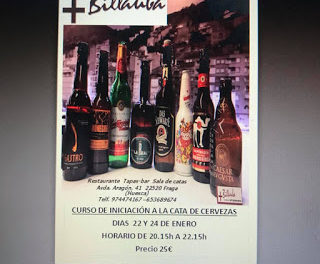 FRAGA. Curso de iniciación a la cata de cervezas (lunes, 22, y miércoles, 24)