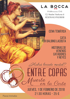 Entrecopas, cena temática (jueves, 1)