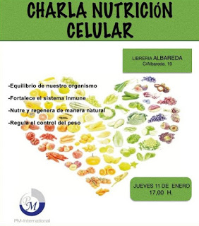 Charla de nutrición celular (jueves, 11)