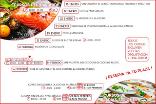 Curso de cocina para singles (viernes, 19)