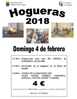 VILLARROYA. Hogueras 2018 (domingo, 4)