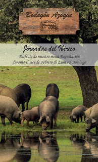 Menú degustación Jornadas del ibérico (febrero)