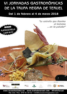 TERUEL Y PROVINCIA. VI Jornadas gastronómicas de la trufa negra de Teruel (hasta el 4 de marzo)