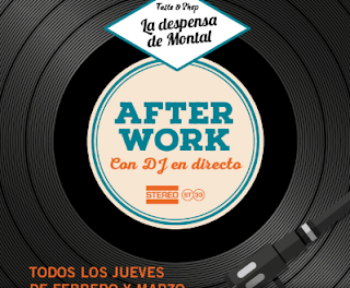 After work con dj en directo (jueves de febrero y marzo)