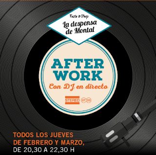 After work con dj en directo (jueves de febrero y marzo)