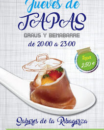 RIBAGORZA. Jueves de tapas (hasta final de marzo)