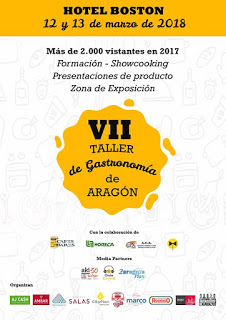 VII Taller de gastronomía de Aragón (lunes, 12, y martes, 13)