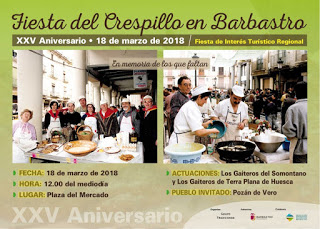 BARBASTRO. Fiesta del crespillo (domingo, 18)