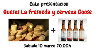 Cata de quesos y cerveza artesana (sábado, 10)