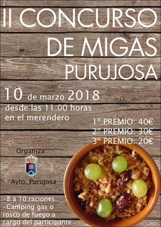 PURUJOSA. II Concurso de Migas sábado, 10)