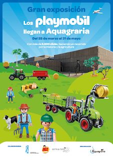 EJEA DE LOS CABALLEROS. Exposición de clicks de Playmobil (del 27 de marzo al 31 de mayo)