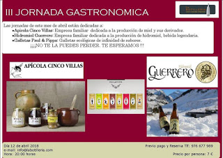 EJEA DE LOS CABALLEROS. III Jornada Gastronómica (jueves, 12)