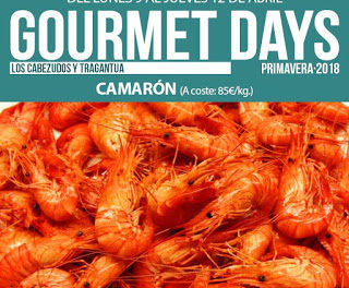 Gourmet Days en LOS CABEZUDOS y TRAGANTÚA con camarón (del 9 al 12)