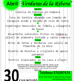 Jornadas “Verduras de la Ribera” (abril)