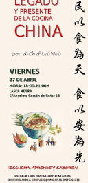 Legado y presente de la cocina China (viernes, 27)