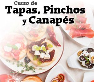 Curso de tapas, pinchos y canapés en AZAFRÁN (del 8 al 10)