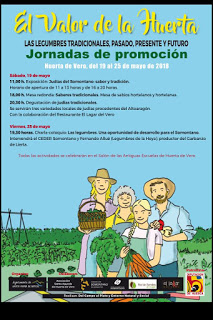 HUERTA DE VERO. Jornadas sobre la huerta (sábado, 19, y viernes, 25)