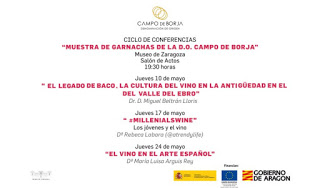 Ciclo de conferencias Muestra de Garnachas (jueves, 10, 17 y 24)