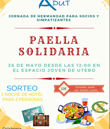 UTEBO. Paella solidaria (sábado, 26)