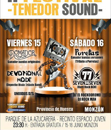 MONZÓN. Festival Tenedor Sound (del 15 al 17)